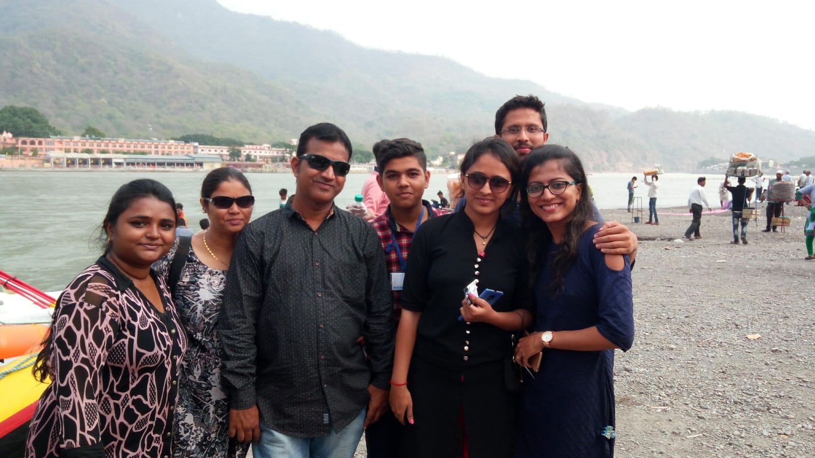 Family tour at Rishikesh